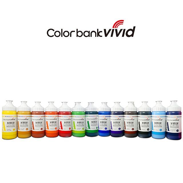 Acrylic colors - 15Colors chart