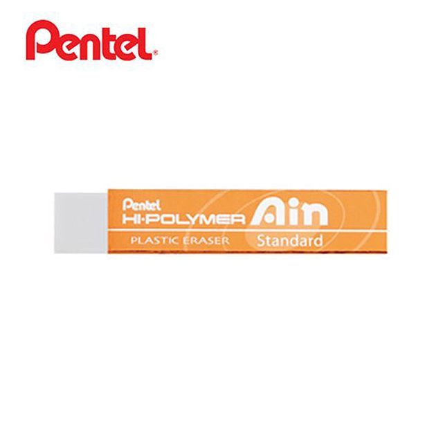 Hi Polymer Ain Eraser Brilliant Edition Orange, 62X13.6mm, 36 Pack 