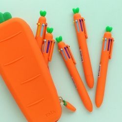 Carrot 6color ballpen 0.7mm -20PCS