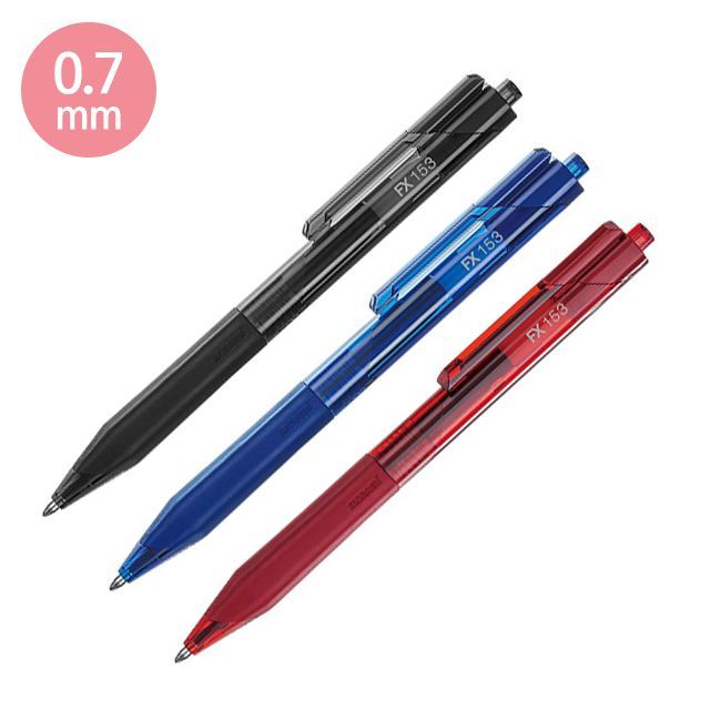 153 FX Ballpoint Pen- 0.7mm (12pcs)