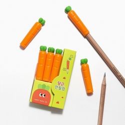Carrot Pencil Cap 3ea ,24Set