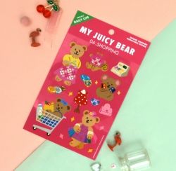 Juicy Bear Sticker - Daily Life