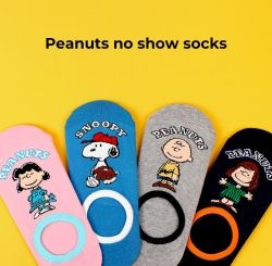 Peanuts no show socks) (LW-SNN-011 W)