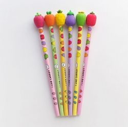 Carrot Eraser Pencil 12-Pack ver.1