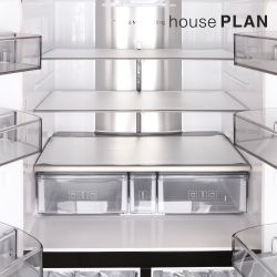 HOUSE PLAN Refrigerator Mat, 50x200