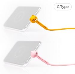 L-shaped data cable C type