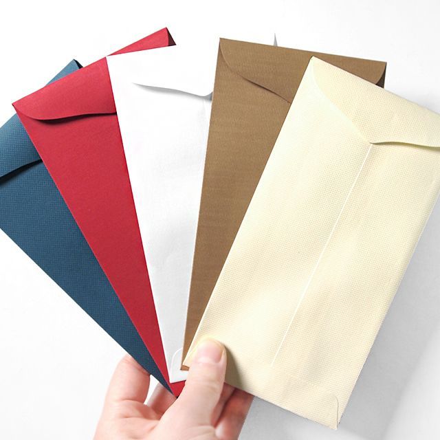 classic color height money envelope