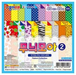 Pattern Collection colored paper _10pcs