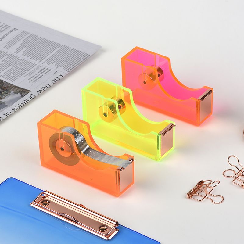 Fancia Acrylic Neon Tape Cutter Dispenser