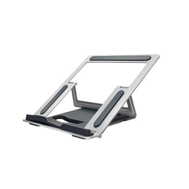 SILVER METAL LAPTOP STAND_ NS2082