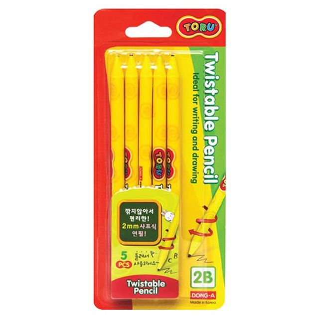 TORU Twistable Pencil 2B 10PCS