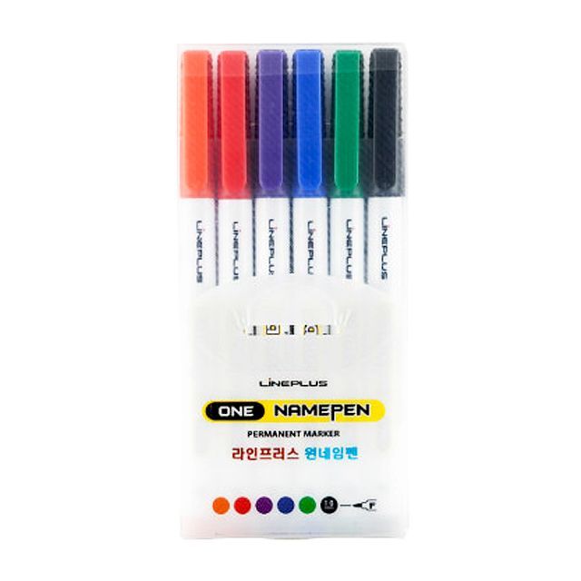 One Namepen 1.0mm 6Colors Set 