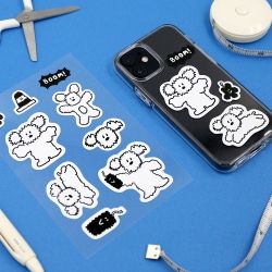 Little PaPer Remover Sticker & TPU Phone Case Set for iphone12 series