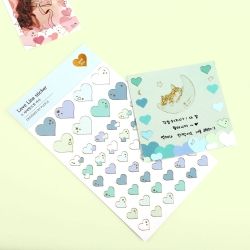 Love Line Seal Sticker 8ea Set