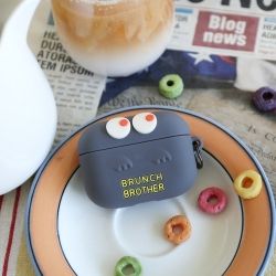 Brunch Brother Airpods Pro Silicone Case Ghost