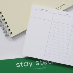 Stay Steady Study Planner, 6 Months