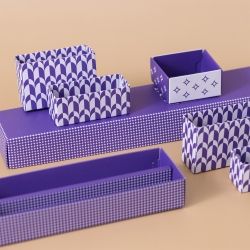 Box in Box Tray Violet