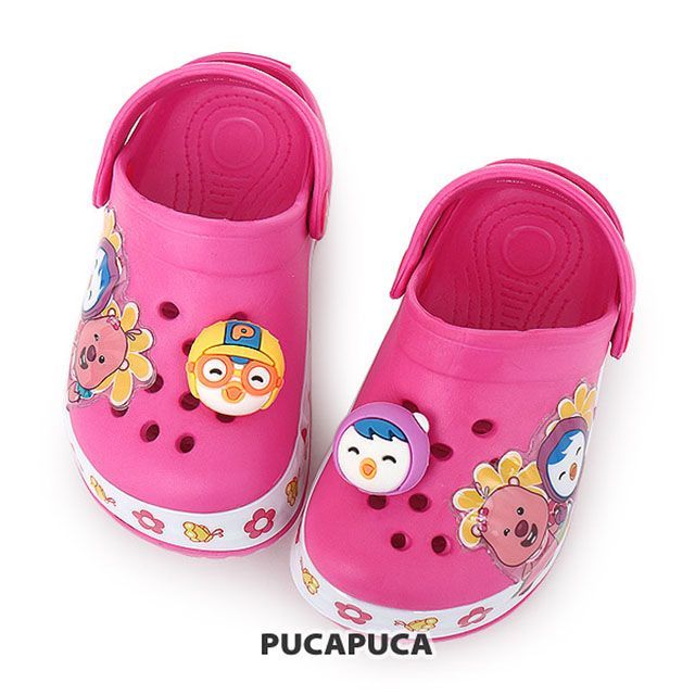 Pororo Eva LED Sandals, Pink 140-170mm