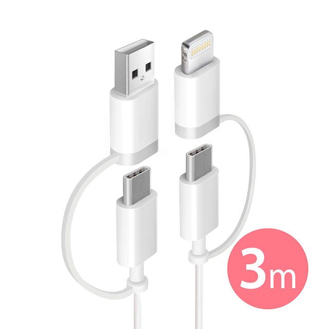 4in1 Multy Double Fast Charge Cable (3m)