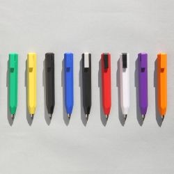 Worther Shorty Clutch Pencil 3.15mm with Refill Lead 2ea, Plastic 