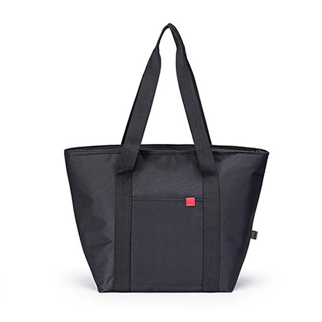 Ice Shopper Bag (L size) Black 18L - Keeping fresh and easy carry