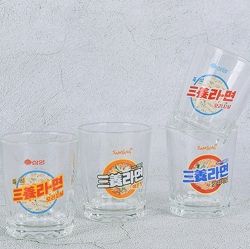 Samyang Ramen Heritage Glass Soju Cup 4P