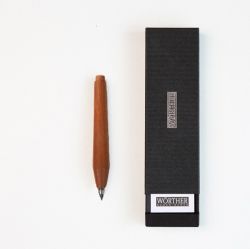 Worther Shorty Clutch Pencil 3.15mm, Wood Round Cherry 