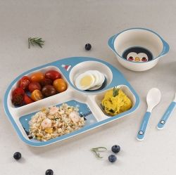 Corn Tableware for Kids 5p Set