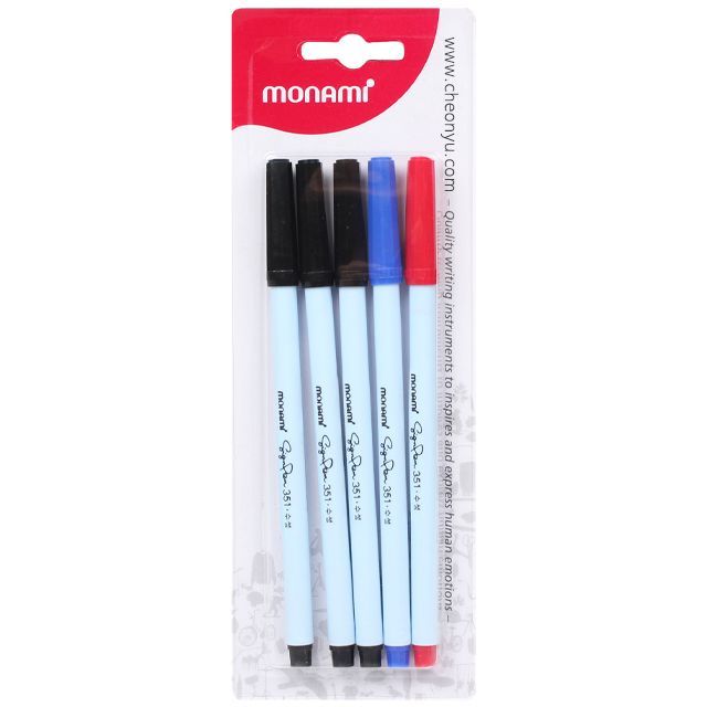 Felt-tip Pens 351, 3Colors 5ea Set 