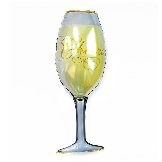 wineglass Foil Balloon