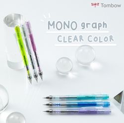 MONOGRAPH  Clear Mechanical Pencil 0.5mm