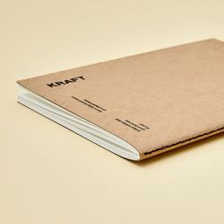 I AM PAPER  Kraft Stitch Notebook 