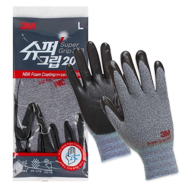 3M Super Grip Coating Glove L