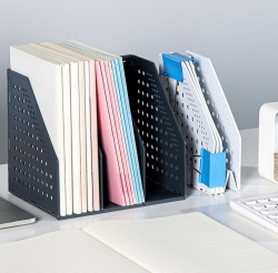 Mini Folding Book Stand, 3 Vertical Compartments