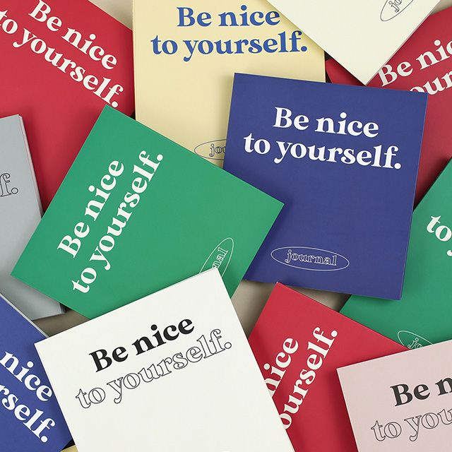 [Undated] Be Nice To Yourself Journal, Weekly