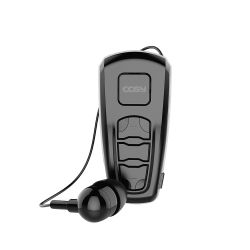 Auto Retractable Bluetooth Earbud, Clip Type