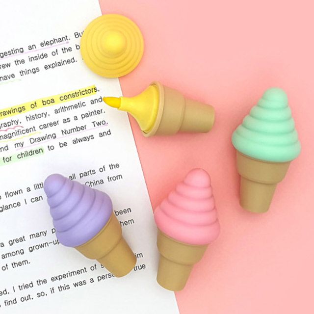 Ice cream Highlighter 4color SET