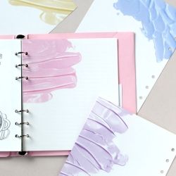 SQUARE DIARY Refill - Paint, 6Rings, 148x172mm