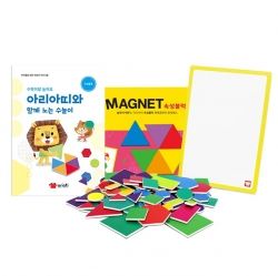 ARIATI Magnetic Attribute Blocks, 100 Pieces