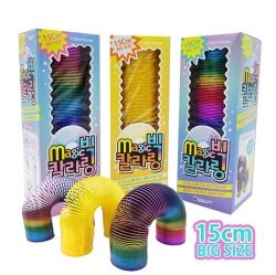 Magic Spring Rainbow Toy 15cm, 9pcs