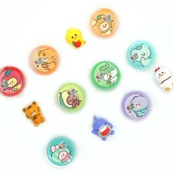 Pocket Friends 24 Colors Soft Clay Kit 
