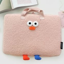 Brunch Brother Pompom Boucle Wide Laptop Pouch, 13 Type