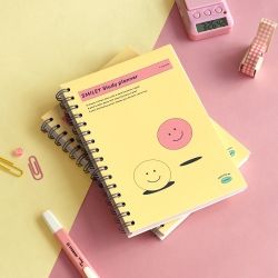Smiley Study Planner for 4 Months 
