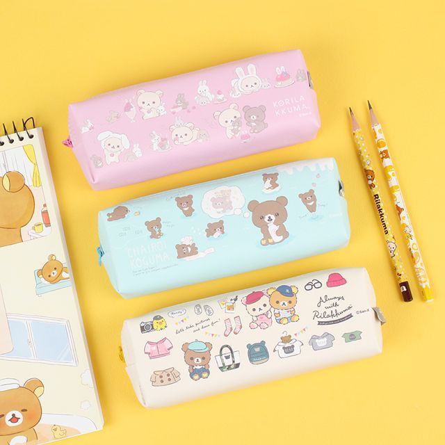 Buy Rilakkuma Paris Glitter Pencil Case at Tofu Cute