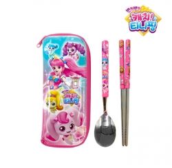Catch Teenieping Slim Spoon and Chopsticks and Case Set