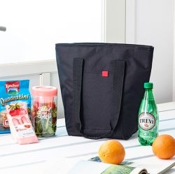 Ice Shopper Bag (L size) Black 11L - Keeping fresh and easy carry
