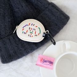 Brunch Brother Round airpods pouch