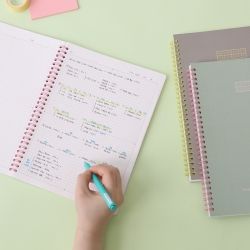 B Fancy Grid Notebook, B5 Size 