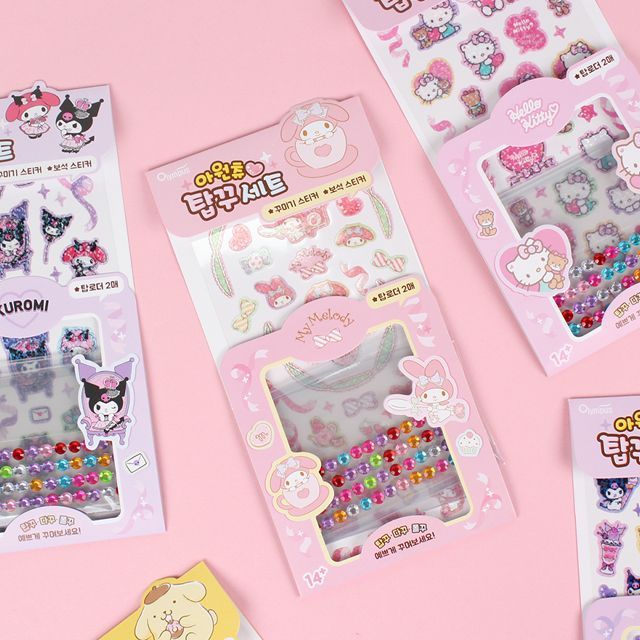 Sanrio Characters Stickers Set of 24