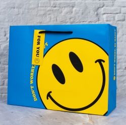 Smile Shopping Bag 270x95x210mm (10pcs)